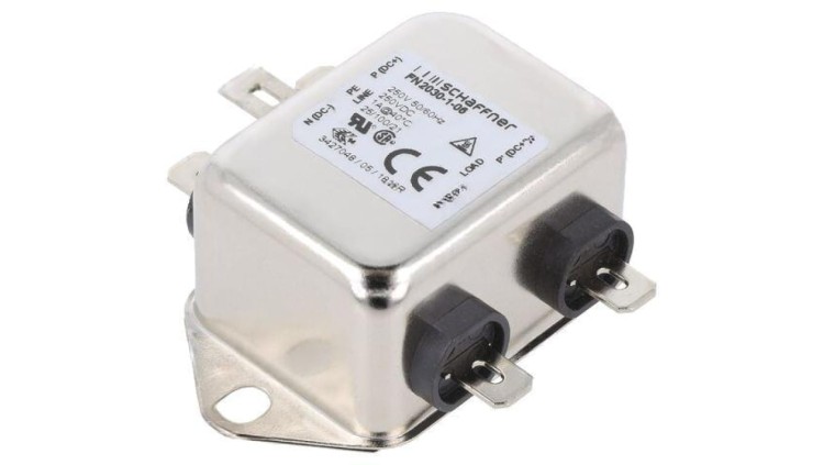 Filtr przeciwzakłóceniowy jednofazowy 250VAC Cx: 220nF 1M FN2030-1-06