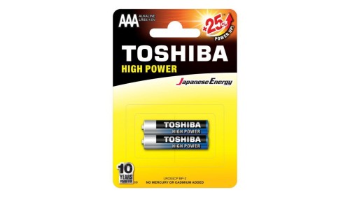 Bateria alkaliczna LR03 / AAA 1,5V HIGH POWER /2szt./