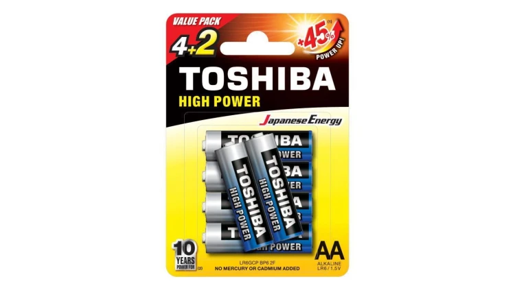 Bateria alkaliczna LR6 / AA 1,5V HIGH POWER /6szt./