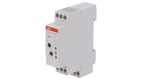 1SVR500110R0100 Przekaźnik czasowy 0,05s÷100h DPDT 250VAC/5A Uzas: 24÷240VAC