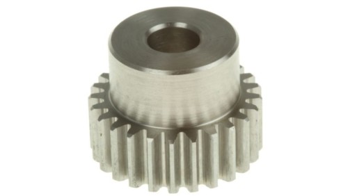 Koło zębate walcowe, moduł: 1, l.zębów: 25, śr. piasty: 20mm, śr. otworu: 8mm, Stal nierdzewna
