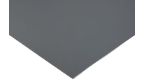 Arkusz tworzywa sztucznego Szary, 1000mm x 1000mm x 12mm
