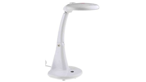 Lampa z lupą, 3 dioptre, 12dioptrii, 100mm, Zintegrowana podstawa, LED, 2W, 220V ac, Typ C – wtyk europejski, typ G –