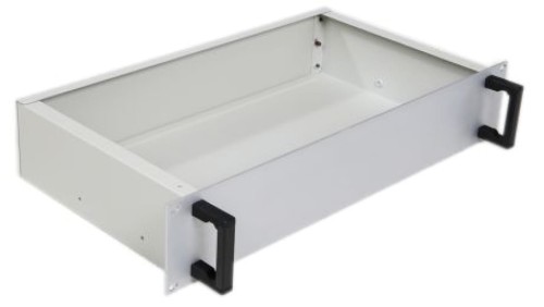 Obudowa do montażu w szafie, 2U, 88 x 483 x 250mm