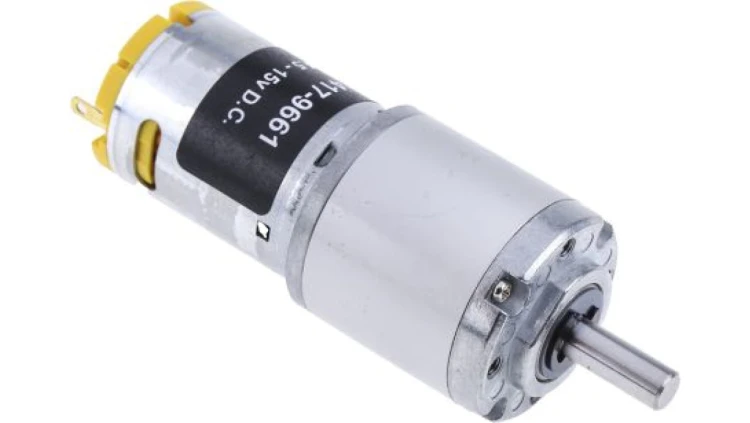 Motoreduktor DC, 990 mA, 7.85 W, 116 obr./min, 4704 gcm, RS PRO