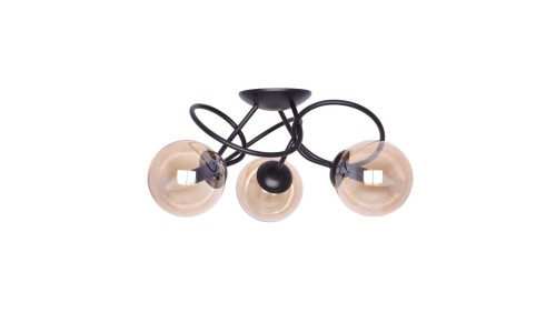 Lampa sufitowa FLORO o niebanalnym kształcie na E14 K-5126 Kaja Lighting