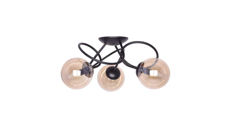 Lampa sufitowa FLORO o niebanalnym kształcie na E14 K-5126 Kaja Lighting