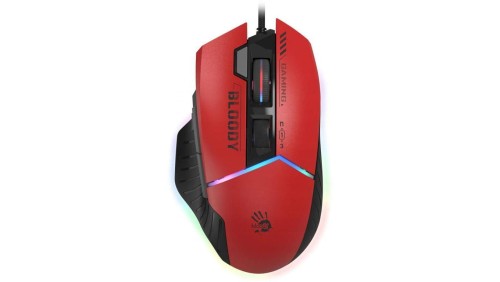 Mysz przewodowa A4tech Bloody W95 Max USB Sports Red