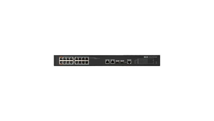 Switch PoE 16-portowy 100Mbps + 2xSFP BCS-L-SP1602G-2SFP-M(2)