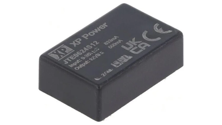 Przetwornica DC/DC 6W 9-36VDC / 12VDC 500mA JTE0624S12