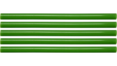 WKŁADY KLEJOWE 11,2X200MM 5SZT ZIELONE