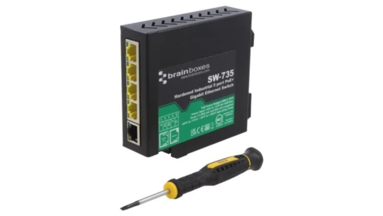 Switch PoE Ethernet, (niezarządzalny), liczba portów: 4, 44÷57VDC SW-735