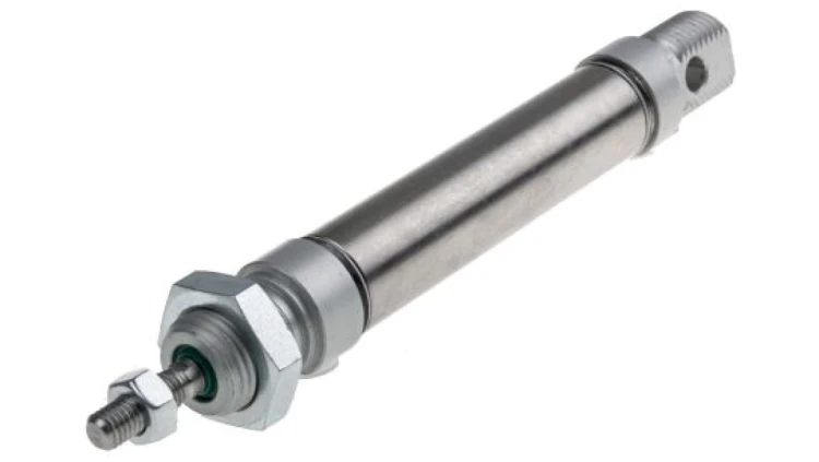 Siłownik dwustronnego działania ISO 6432 Ø 16mm, skok 40mm RS PRO