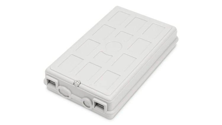 Zewnętrza skrzynka dystrybucyjna FTTH, 16 spawy, 8x (SC/SX lub LC/DX),kaseta spawy,243x148x53mm,IP65 DN-968915