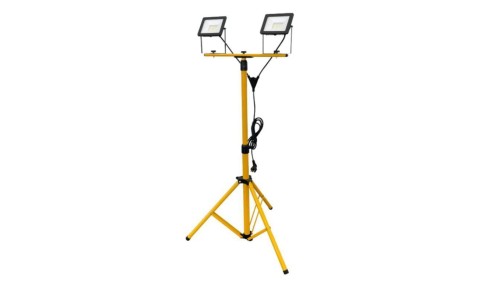 Naświetlacz HALOGEN LED Lampa Robocza na Statywie 2x 30W 4000K