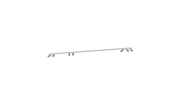 Listwa z regulowanymi reflektorkami FOURTY VII 7xGU10 R35 Silk gray 11441 Nowodvorski