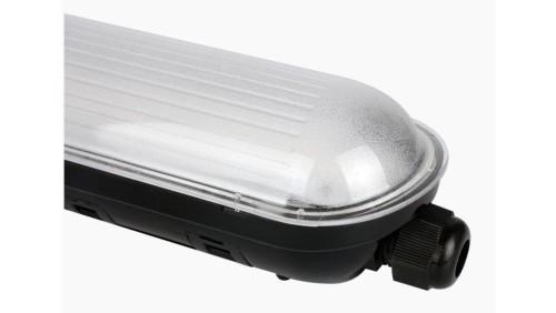 Oprawa liniowa hermetyczna LED line LINKER 40W 4000K 120cm 150lm/W 6000lm czarna IP65 atest PZH TUV 5 lat gwar.