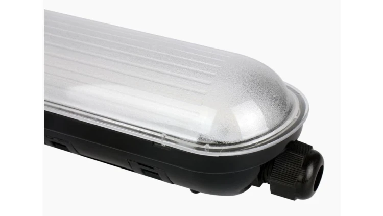 Oprawa liniowa hermetyczna LED line LINKER 40W 4000K 120cm 150lm/W 6000lm czarna IP65 atest PZH TUV 5 lat gwar.