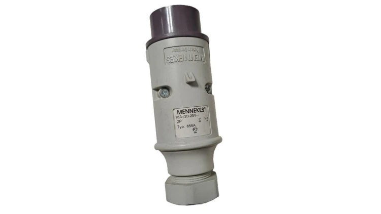 Wtyk 2piny Mennekes 24v 16a Ip44 655a