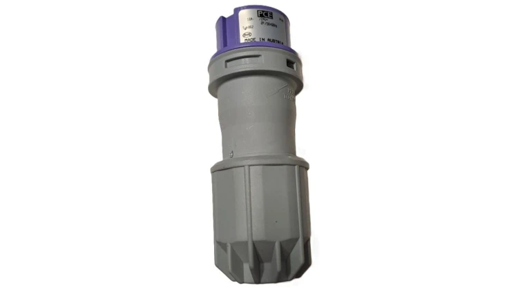 Wtyczka przenośna 16A 2P 24V fioletowa IP44 TWIST 062v