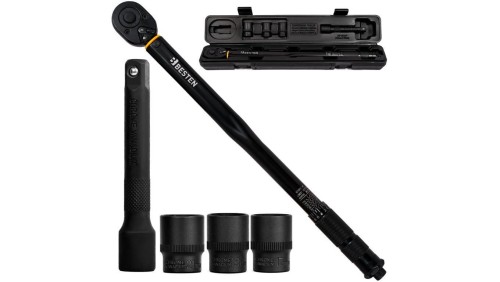 Klucz Dynamometryczny Do Kół 1/2 28-210Nm CrMOiCrv + 3 Nasadki 17,19,21mm BESTEN BE0002878