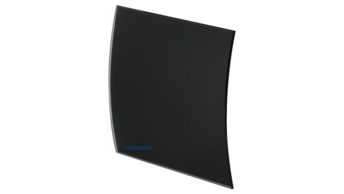 Panel Escudo Glass O100mm czarny mat PEGB100M