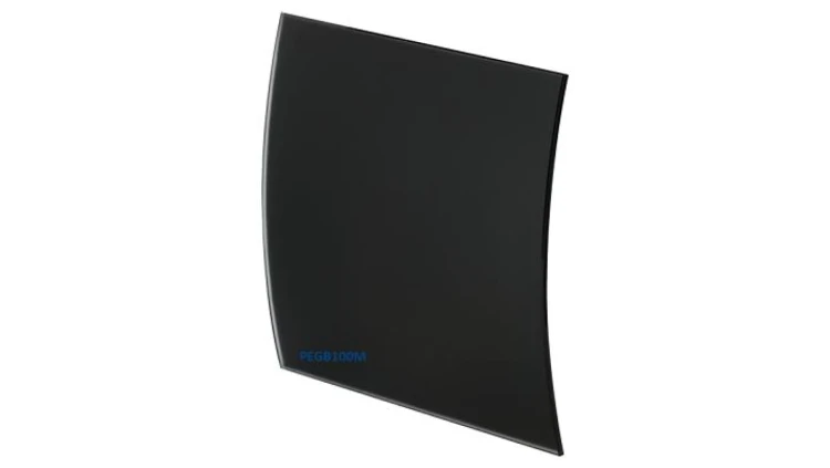 Panel Escudo Glass O100mm czarny mat PEGB100M