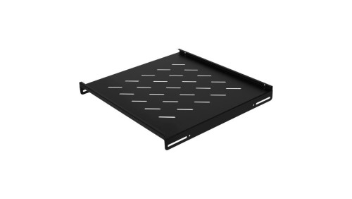 Półka stała do szafy RACK 19 1U 450mm boczny montaż czarna NEKU FLR GREEN