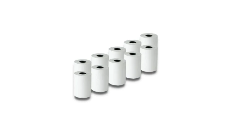 Qoltec Rolka termiczna 57 x 20 55g/m2 10szt. BPA free