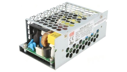 Zasilacz impulsowy otwarty 200W 113-370VDC 80-264VAC OUT 1 RPS-200-12C