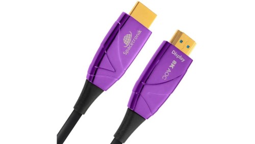Kabel optyczny HDMI 2.1 Spacetronik SH-OX400 40m