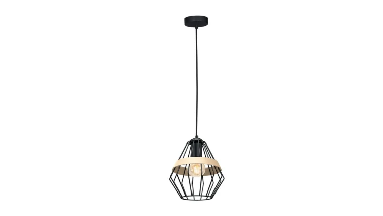 Lampa wisząca CLIFF BLACK 1xE27 MLP5524 Milagro