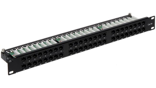 Patch panel RACK 19cali 48xRJ45 PP-48/RJ/C