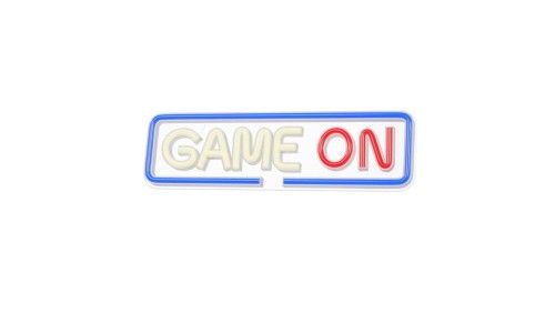 Neon PLEXI LED GAME ON multikolor FPNE23 Forever Light