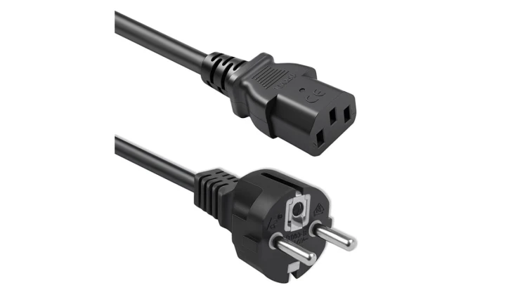 Qoltec Kabel zasilający IEC C13/SCHUKO 3x1.00mm² 2.5m