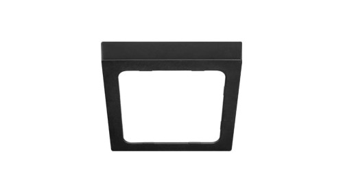 Panel LED natynkowy kwadrat Bingo 12W 4000K czarny