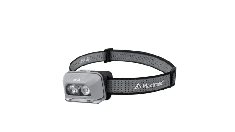 latarka czołowa Mactronic VAYA AHL0092 szara