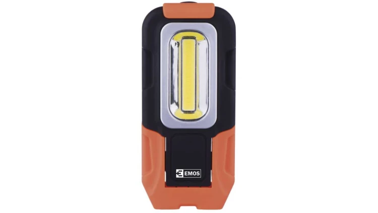 Latarka LED 3W 200lm 3×AAA /z uchwytem i magnesem/ P3888