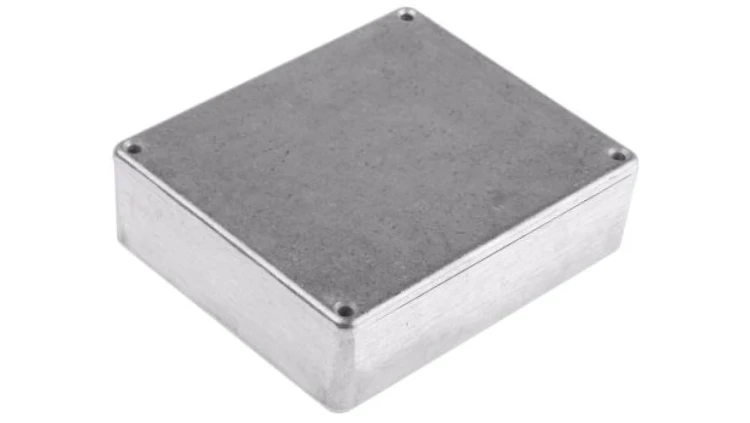 Obudowa ekranowana Srebrny IP66 Neopren, 119.9 x 100 x 35.7mm, RS PRO