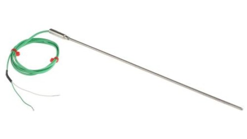 Termopara typ K do +1100C 250mm kabel 1m, Stal nierdzewna IEC