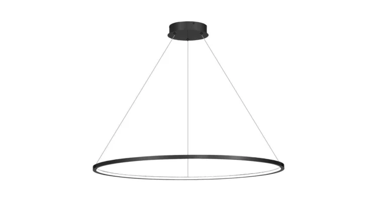Lampa wisząca Saturno Black 57W LED ML8862 Milagro