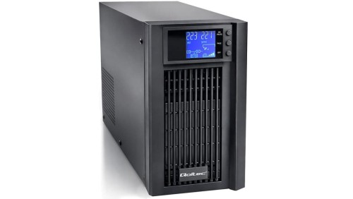 Qoltec Zasilacz awaryjny UPS Pure Sine Wave 3kVA 2400W AVR LCD Czysty Sinus