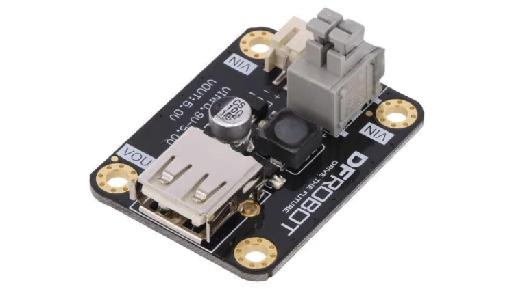 DF-FIT0471 Przetwornica: step up Uwyj: 5V Uwej: 0, 9÷5V 600mA