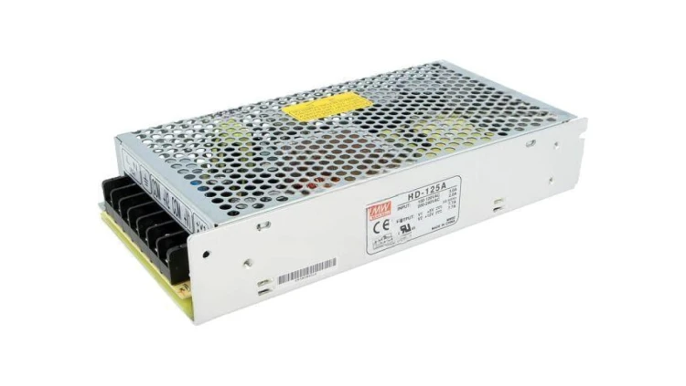 Zasilacz impulsowy do wbudowania modułowy 130,9W 5VDC OUT: 2 RD-125A