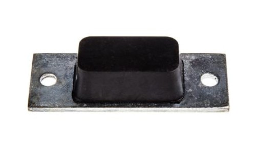 Mocowanie antywibracyjne, M6, Ø 84mm, H 19mm, 0, materiał: Guma naturalna 60 Shore A, RS PRO