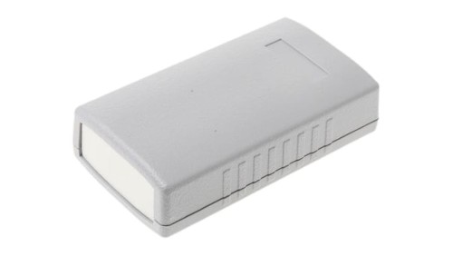 Obudowa urządzeń elektronicznych IP54, ABS, Szary, 90 x 50 x 24mm, RS PRO
