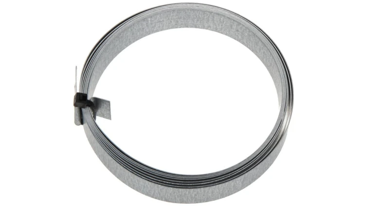 Taśma stalowa do obejm rurowych 16/0.4mm TS-BRU 2m