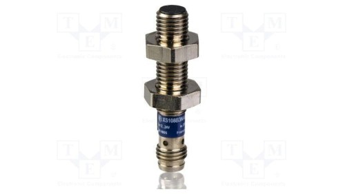 XS108B3PBM8 Czujnik indukcyjny, Output: PNP / NC, 0÷2,5mm, 10÷36VDC, M8, 200mA