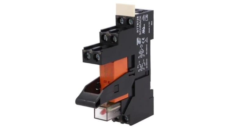 Przekaźnik: interfejsowy SPDT Ucewki: 24VDC 16A 16A/250VAC 4-1415073-1