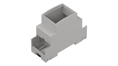 ZD1002J ABS V0 - Obudowa modułowa na szynę ZD1002 jasna ABS V0